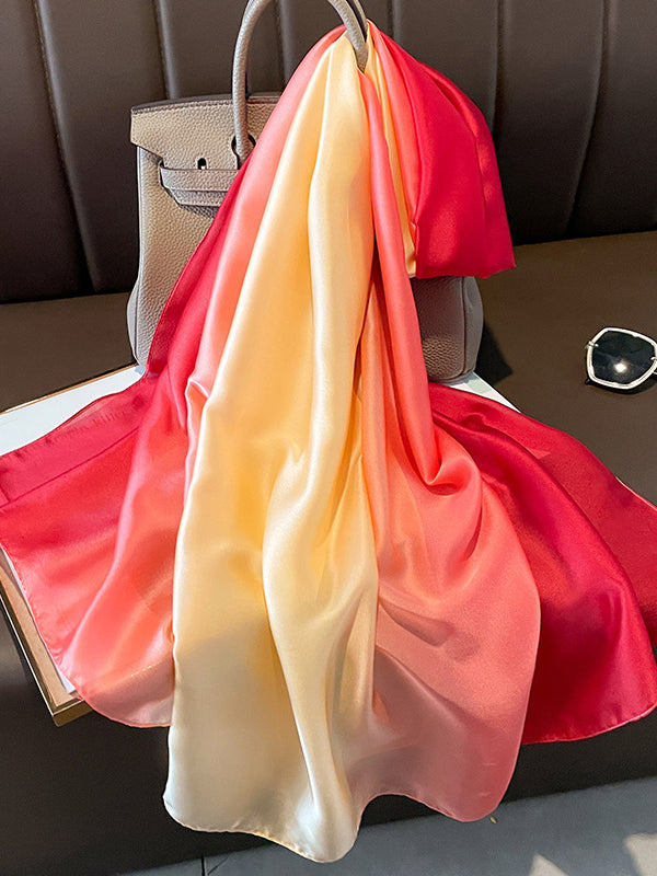 Gradient Keep Warm Leisure Scarf