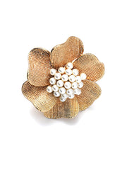 Adjustable Flower Shape Shiny Rings Accessories