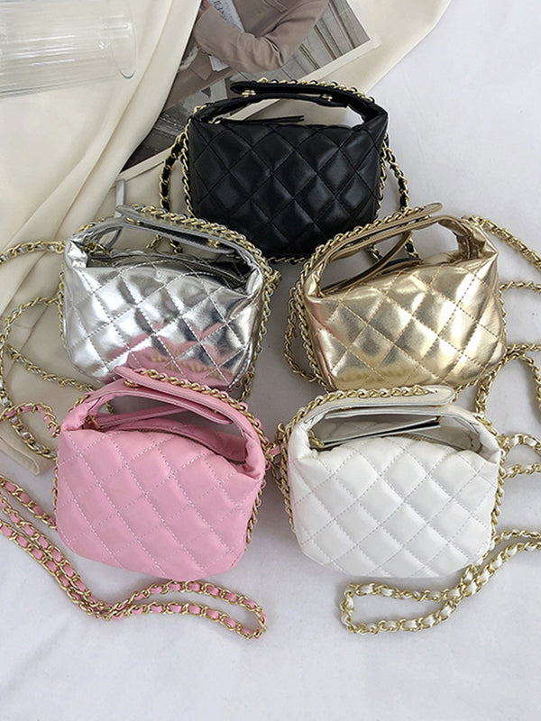 Chains Rhombic Crossbody Bags Bags