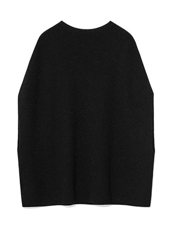 Casual Loose Solid Color V-Neck Vest Top
