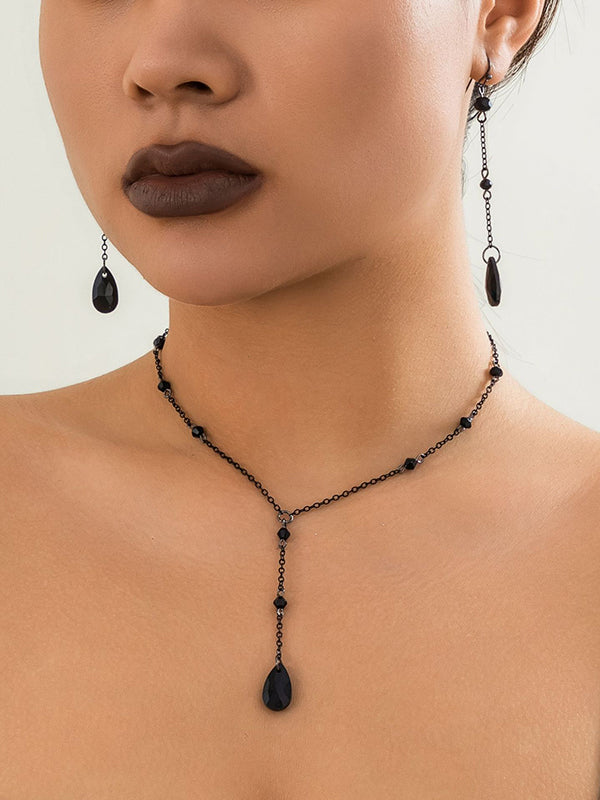 Beaded Chains Earrings Accessories Drop Earrings