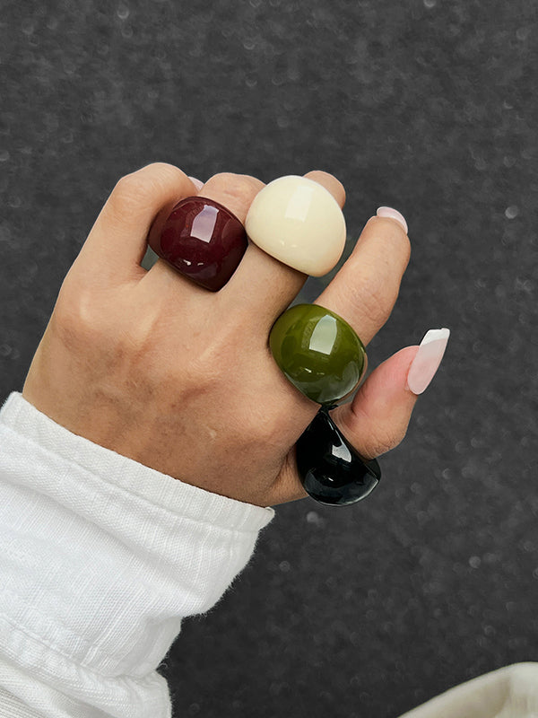 Geometric Shiny Rings Accessories Bracelet Accessories