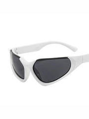 Geometric Sun-Protection Sunglasses Accessories