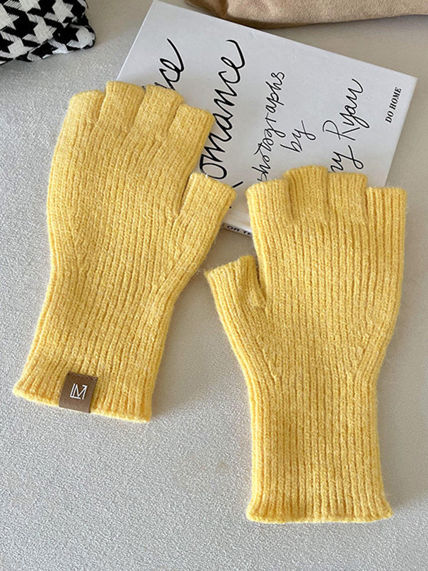 Keep Warm Velvet Gloves Accessories