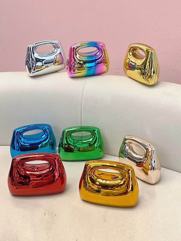 Geometric Shiny Handbags Crossbody Bags