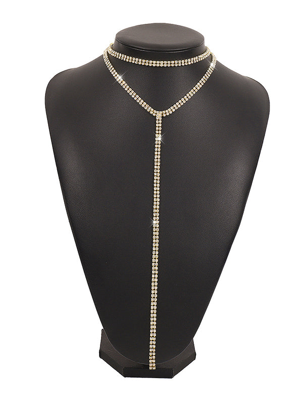 Geometric Tasseled Necklaces Accessories Dainty Necklace