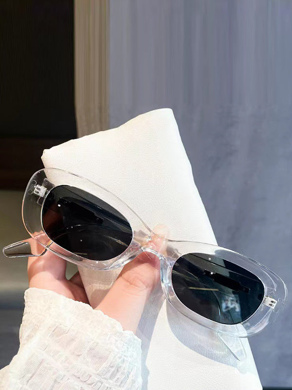 Geometric Sun-Protection Sunglasses Accessories