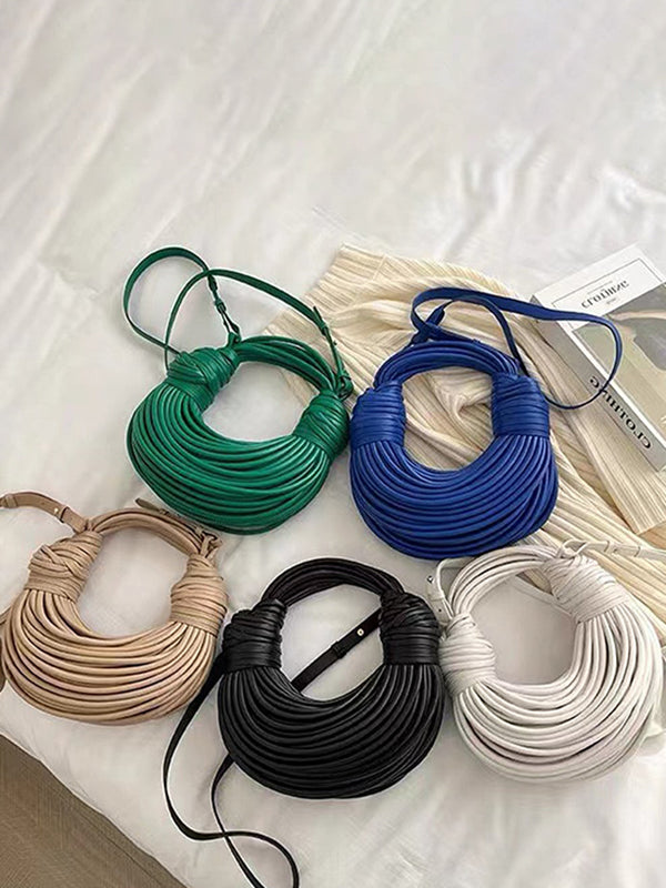 Solid Color Tasseled Bags Accessories