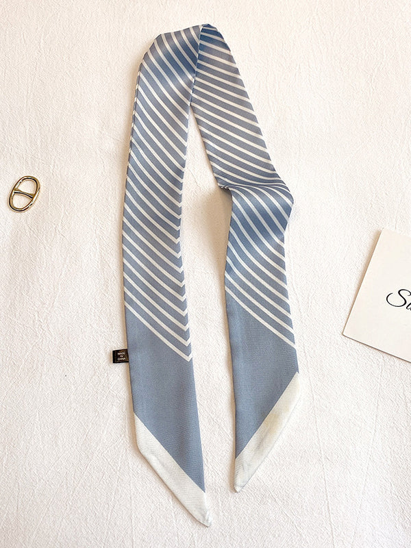 Leisure Striped Hair Band Scarf