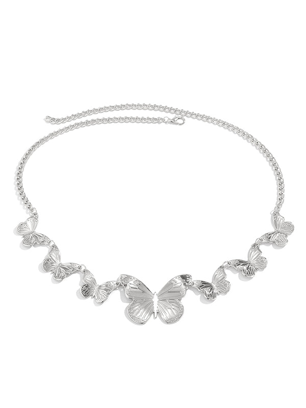 Butterfly Shape Chains Tasseled Waist Chain Accessories Belts