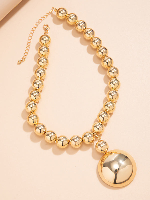 Beaded Solid Color Necklaces Accessories Dainty Necklace