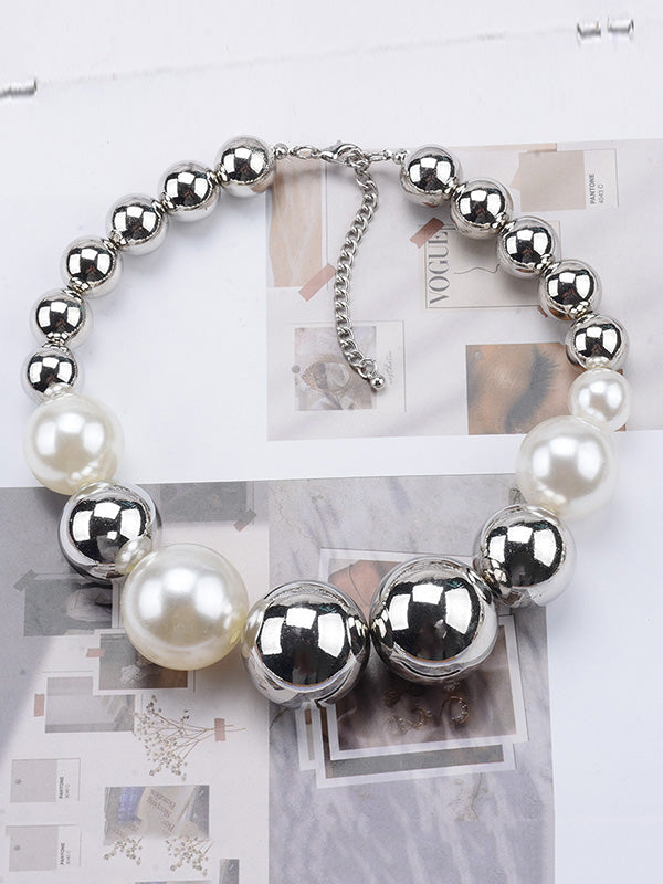 Beaded Contrast Color Necklaces Accessories Dainty Necklace