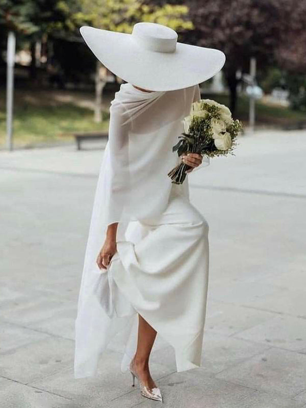 Solid Color Loose Spaghetti-Neck Two Pieces Set Maxi Dresses