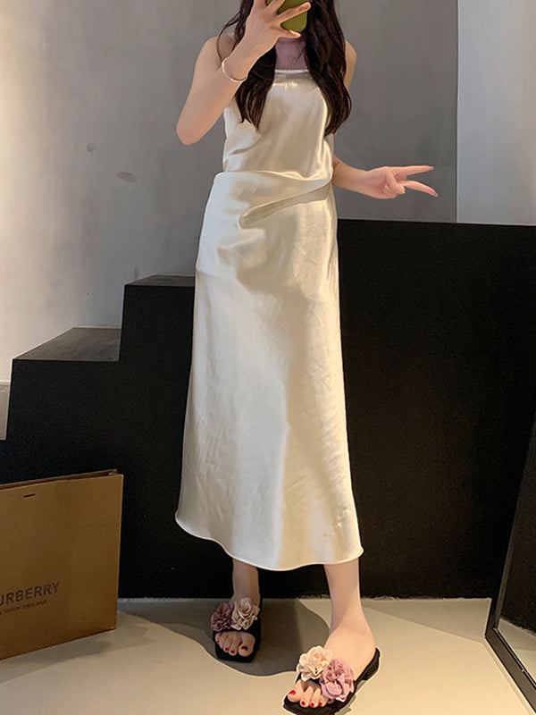 Flower Shape Open Toe Split-Joint Square-Toe Slippers&Mules