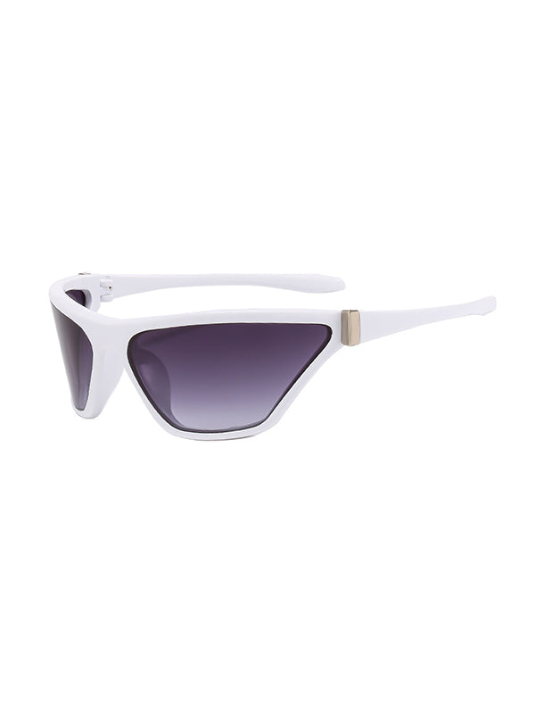 Geometric Sun-Protection Sunglasses Accessories