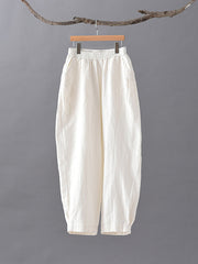 Loose Solid Color Casual Pants