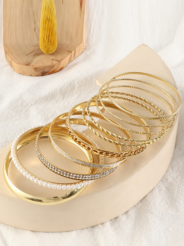 Chains Shape Geometric Bracelet Accessories