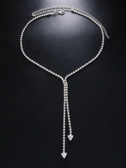 Urban Evening Normcore Rhinestone Necklaces Accessories