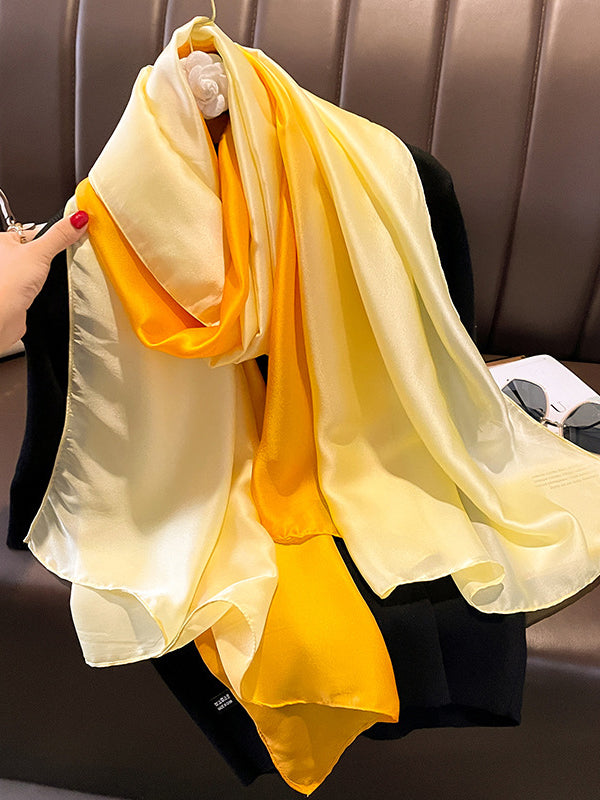 Gradient Keep Warm Leisure Scarf