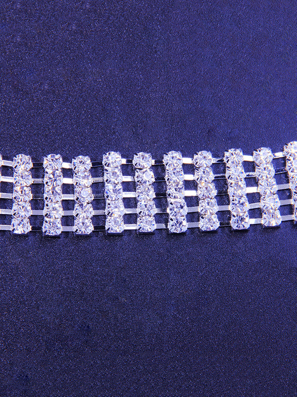 Rhinestone Tasseled Necklaces Accessories Body Chain Accessories