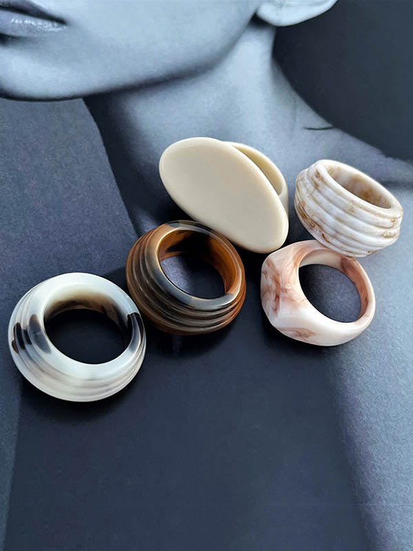 Geometric Rings Accessories