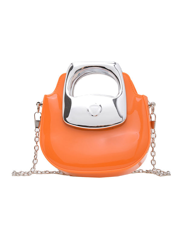 Chains Satchels Crossbody Bags