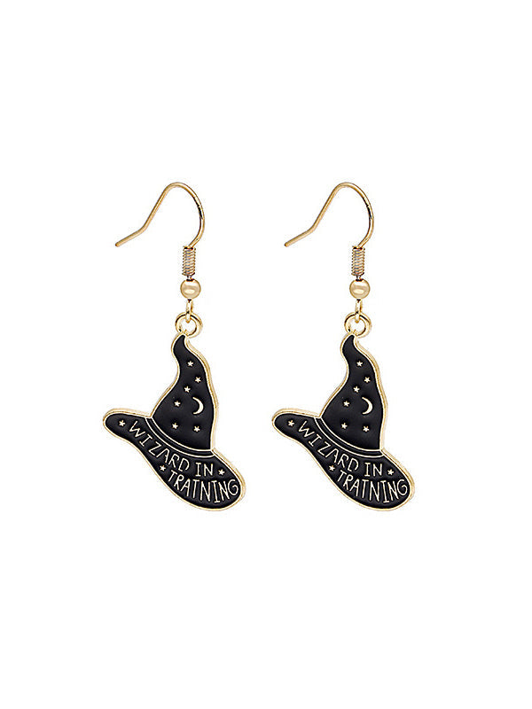 Geometric Drop Earrings Halloween