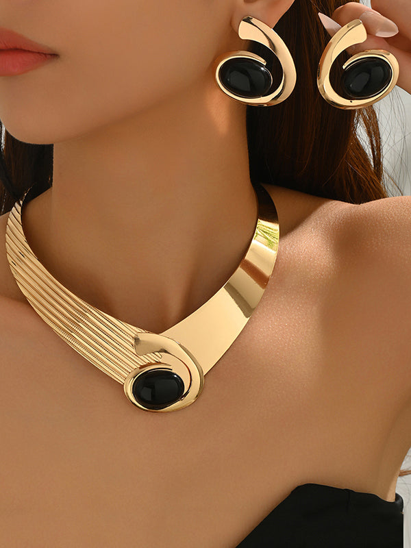 Geometric Necklaces Accessories Drop Earrings