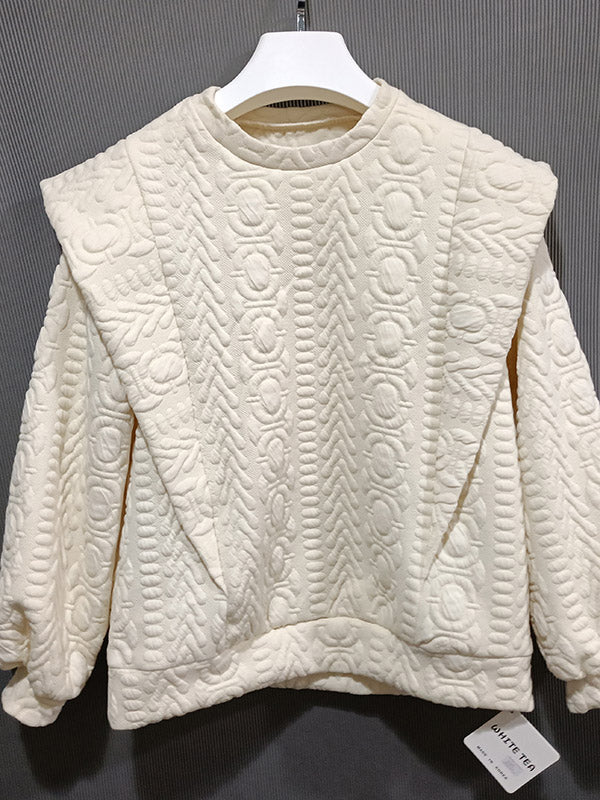 Urban Loose Split-Joint False Two Sweatshirt