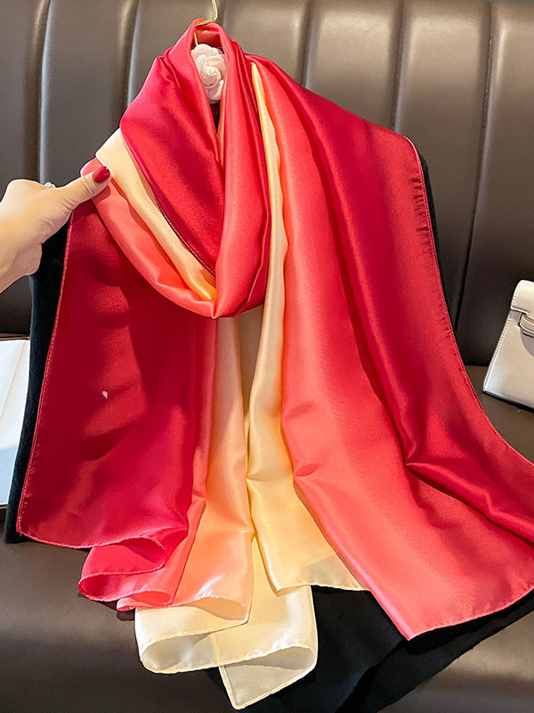 Gradient Keep Warm Leisure Scarf