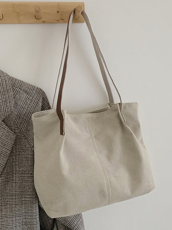 Simple Casual Canvas 3 Colors Bag