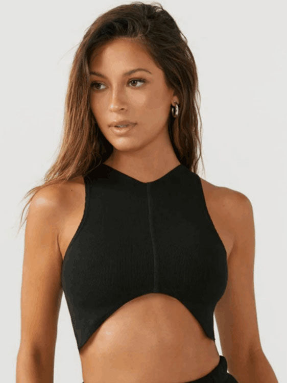 Solid Color Cropped Tank