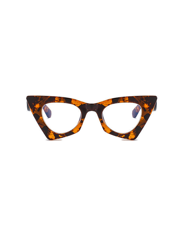 Geometric Hollow Sun-Protection Sunglasses Accessories