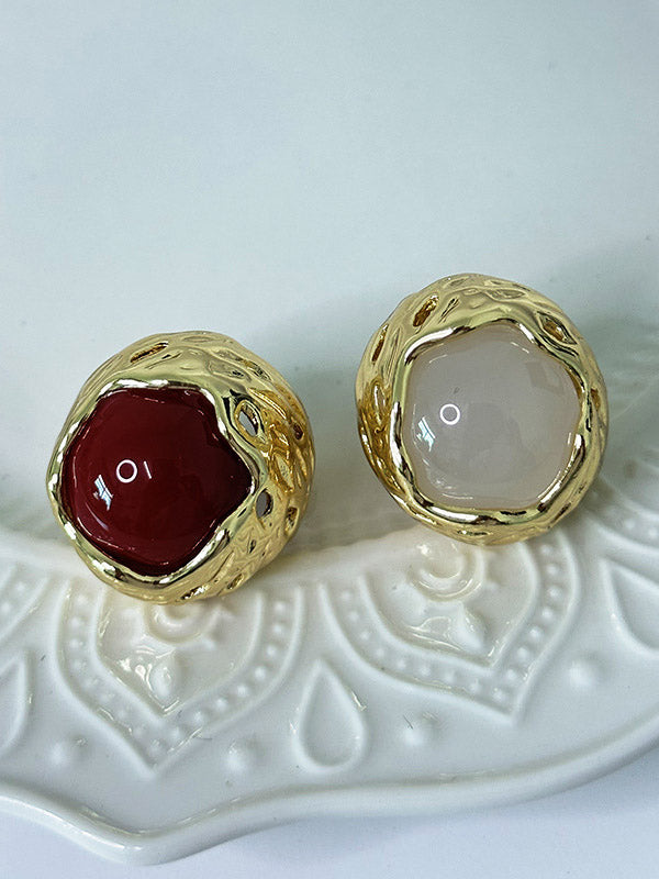 Geometric Shiny Rings Accessories