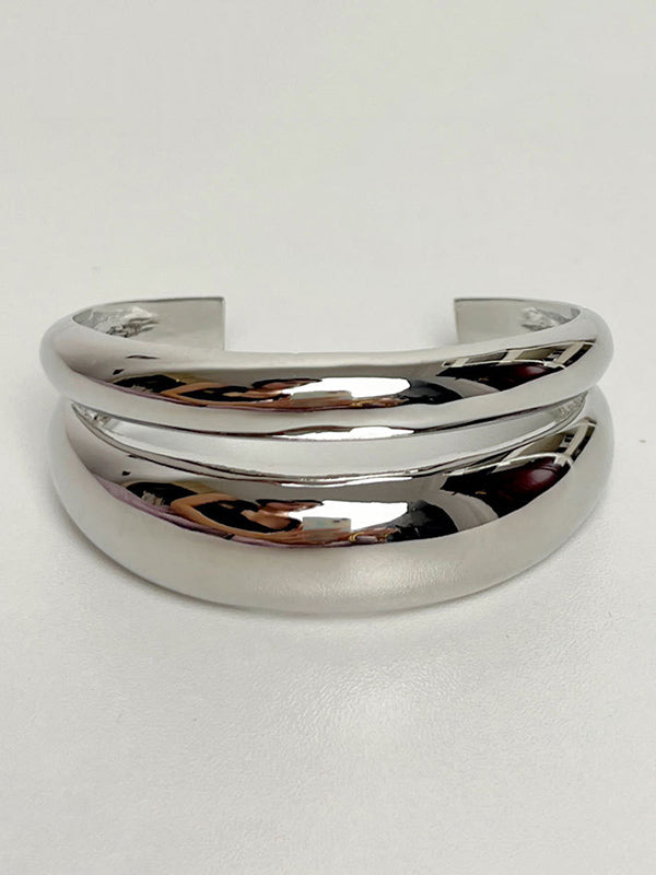 Geometric Shiny Solid Color Bracelet Accessories