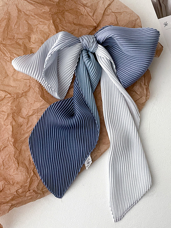 Gradient Pleated Sun protection Shawl&Scarf