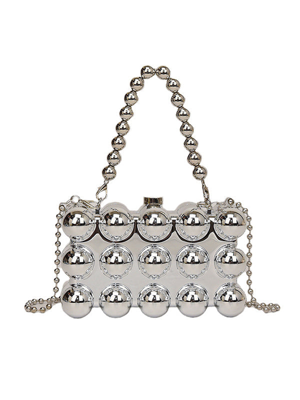 Beaded Geometric Shiny Handbags Crossbody Bags Bags Accessories