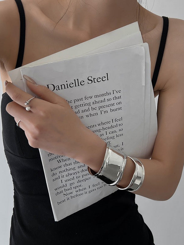 Geometric Solid Color Irregularity Bracelet Accessories