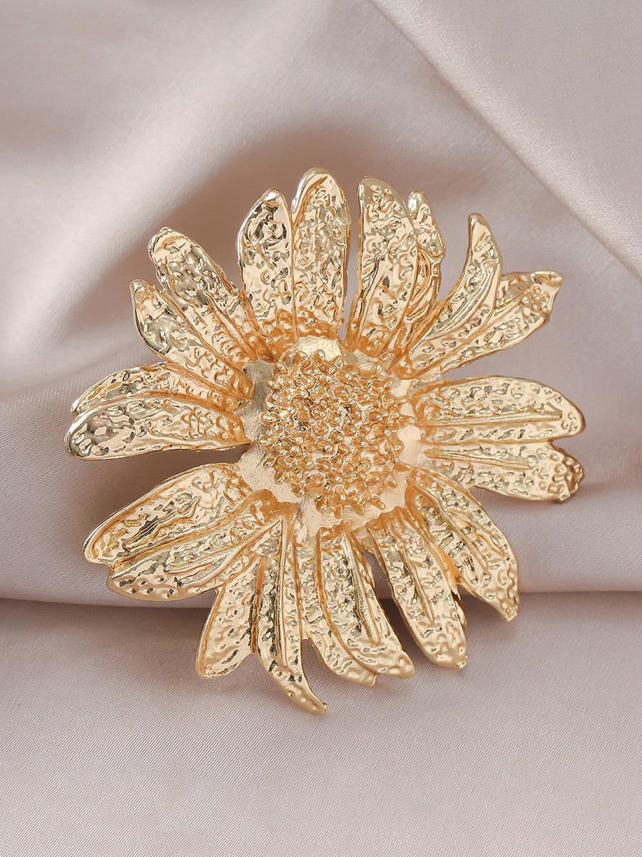 Flower Shape Geometric Rings Accessories