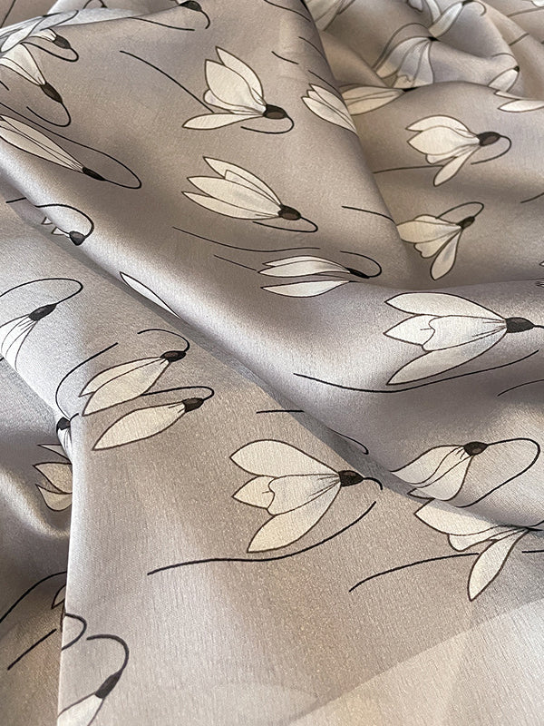 Flower Print Keep Warm Sun Protection Scarf