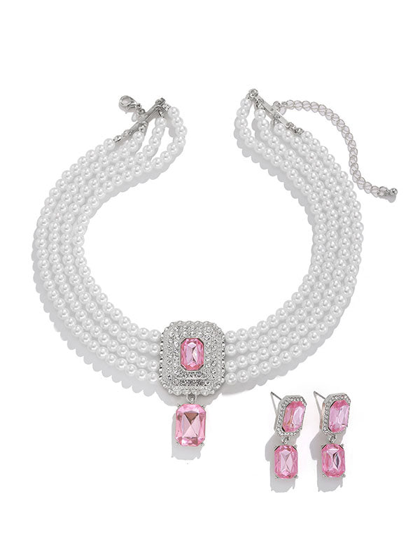 Geometric Necklaces Accessories Drop Earrings