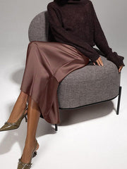 Solid Color A-Line Loose Skirts Bottoms