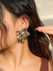 Flower Shape Normcore Earrings Accessories