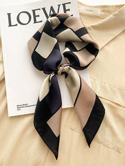 Casual Contrast Color Plaid Shawl&Scarf