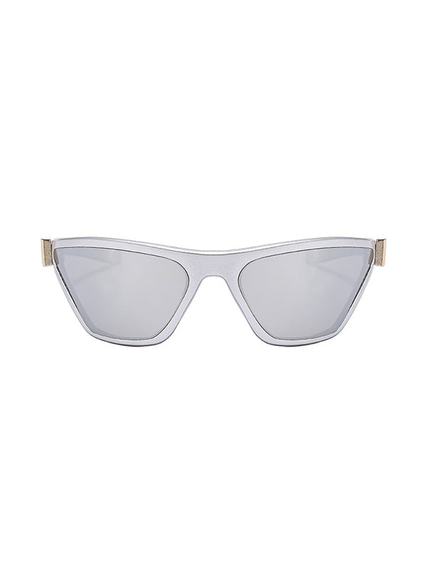 Geometric Sun-Protection Sunglasses Accessories