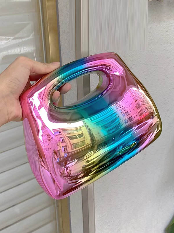 Geometric Shiny Handbags Crossbody Bags