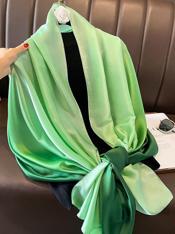 Gradient Keep Warm Leisure Scarf