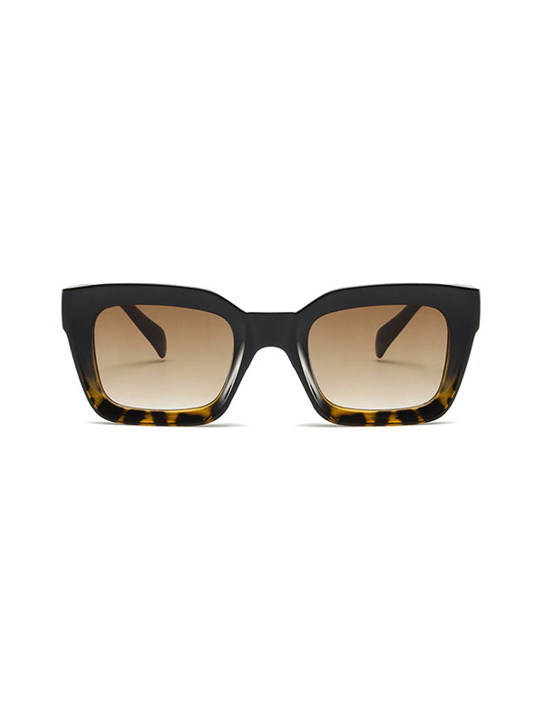 Geometric Sun-Protection Sunglasses Accessories