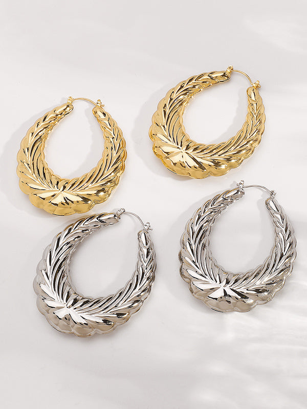 Geometric Drop Earrings