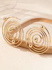 Geometric Drop Earrings